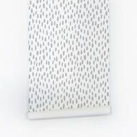 Designer wallpaper with grey speckle accents