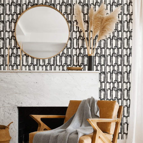 Knitted pattern design wallpaper