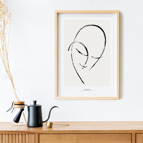 Stampa artistica La Musa