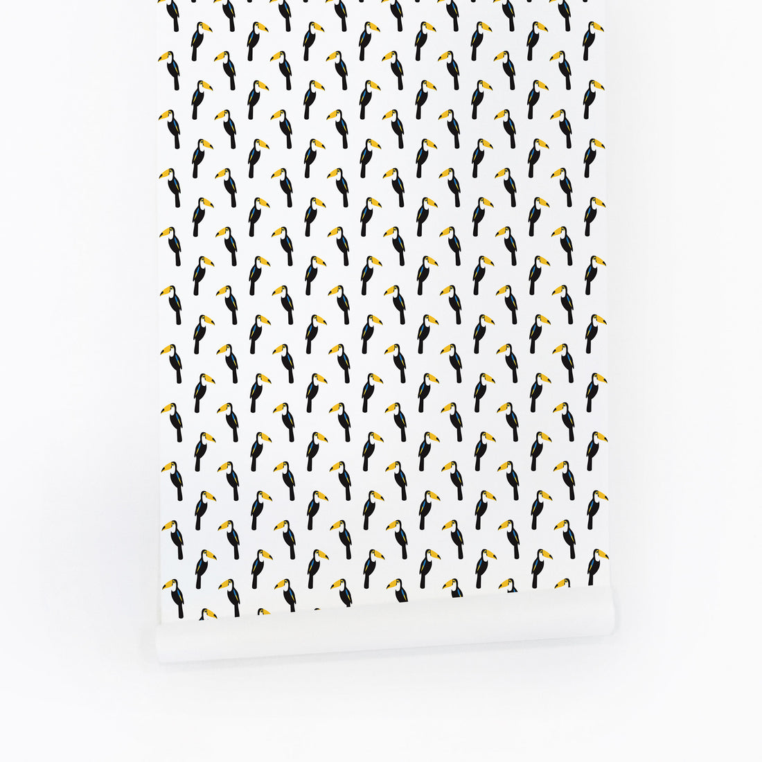 modern tropical tiny bird print removable wallpaper