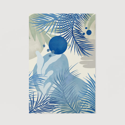 Poster con stampa artistica Onde dell'Oceano