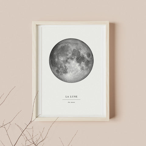 La stampa d'arte Luna