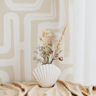 Soft Paintbrush Maze © Wallpaper