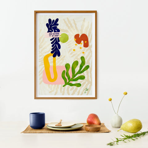 Summer Shades Art Print Poster