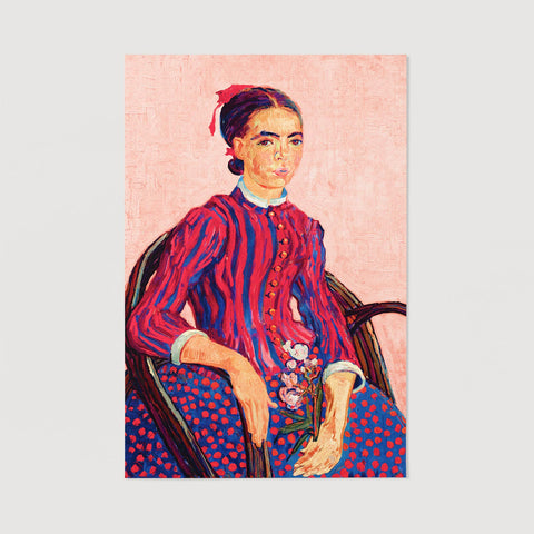 Stampa d'Arte Ragazza di Van Gogh