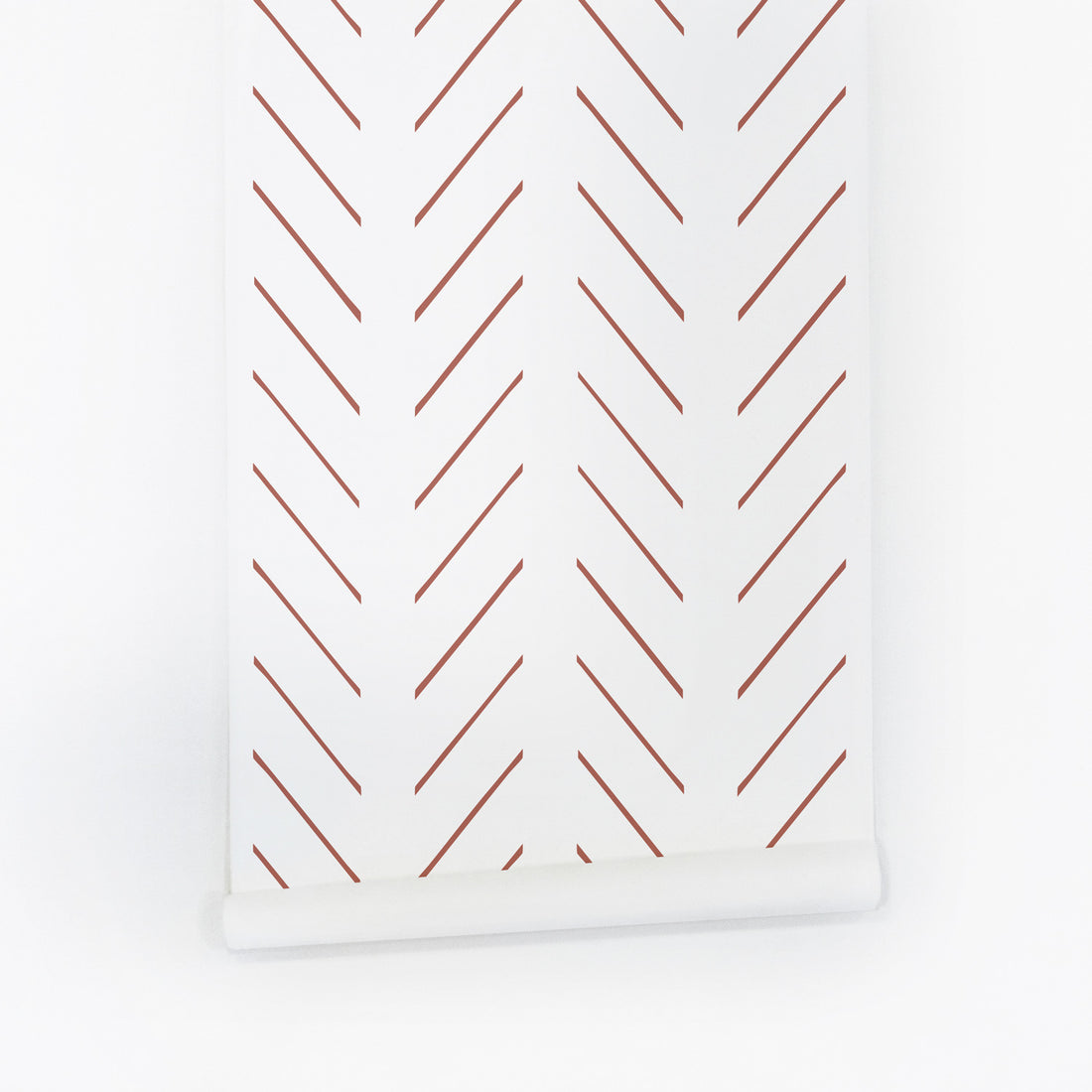 Modern delicate herringbone design removable wallpaper