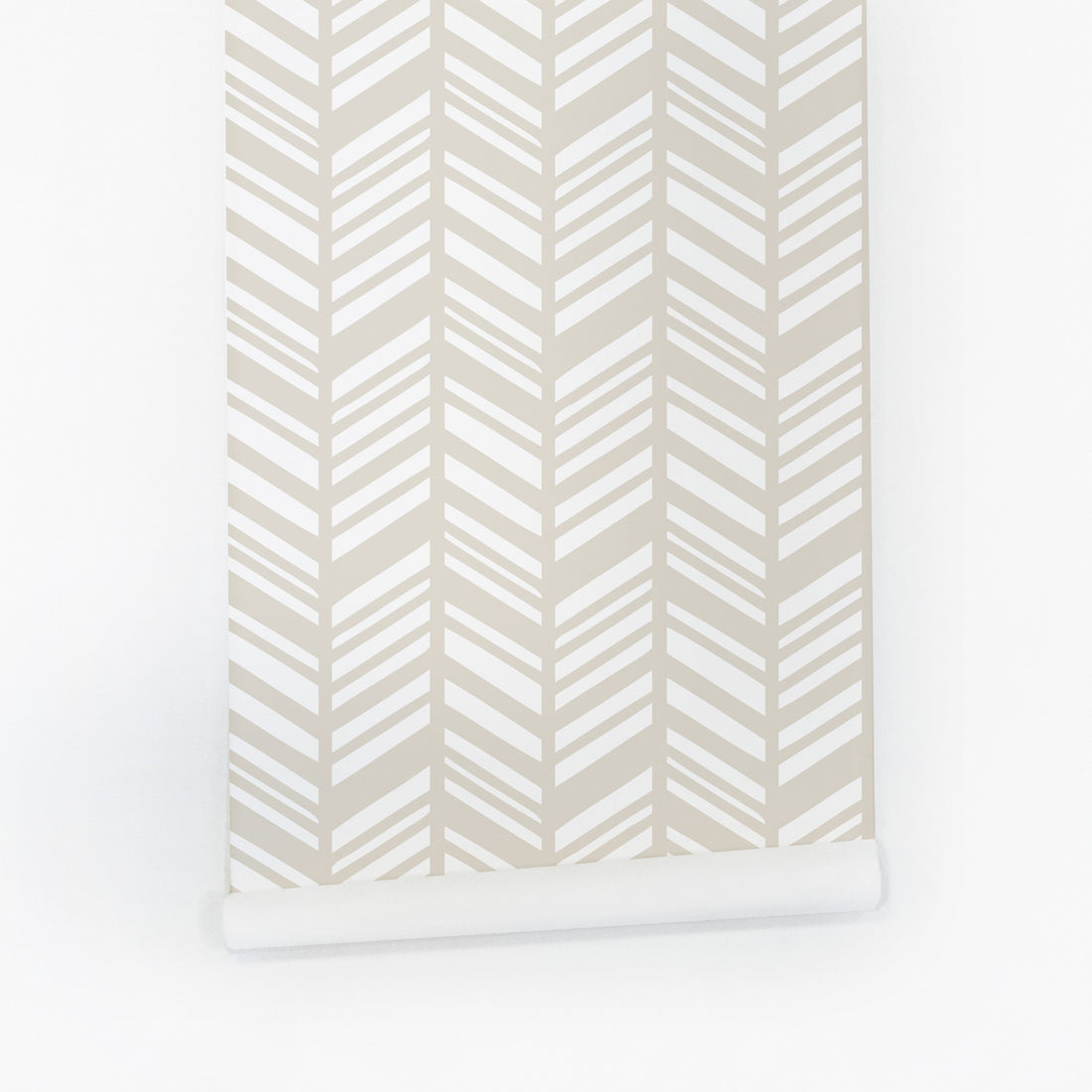 light beige chevron pattern removable wallpaper