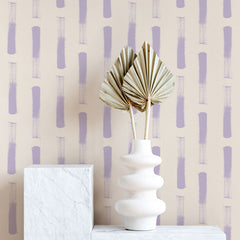 pastel colors mid century modern wallpaper design